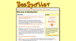 Desktop Screenshot of beespotter.org